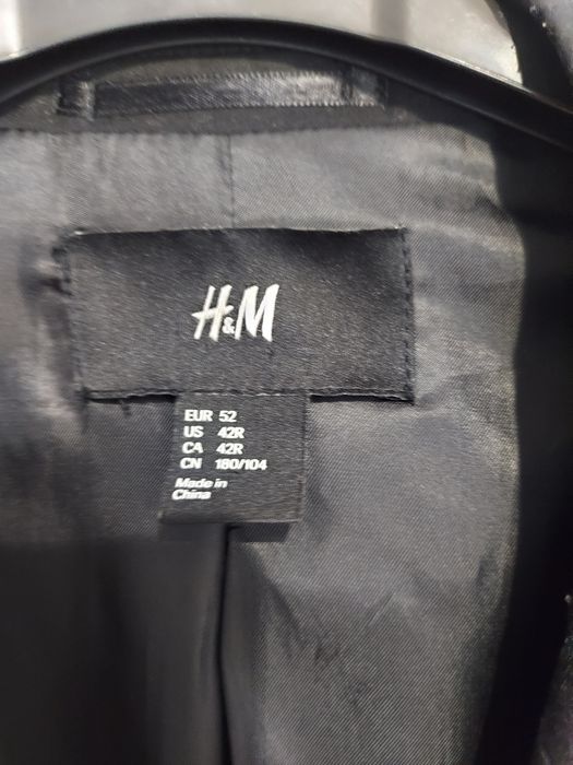 Marynarka męska H&M rozm.52 czarna
