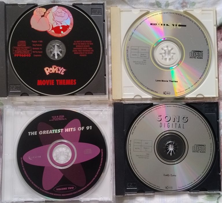 Płyty CD składanki