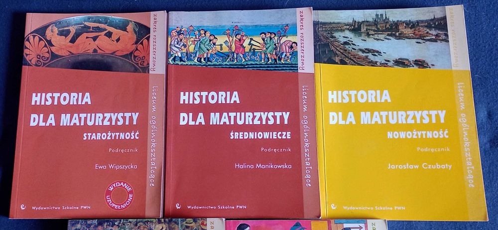 Historia dla maturzysty tom 1-5 komplet z.rozszerzony Roszkowski