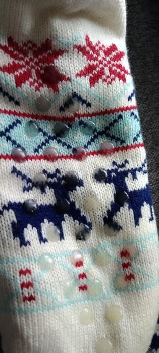 Nowe ciepłe skarpety antypoślizgowe