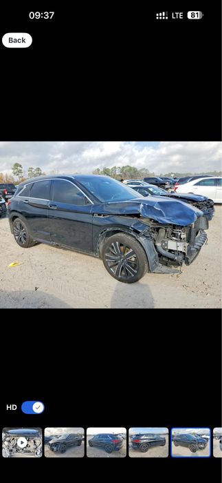 Infinity qx50 Luxe 2021р свіжопригнана