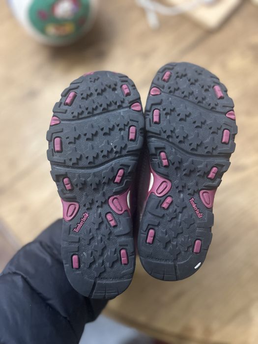 Timberland 28 criança goretex sapatos botas caminhada