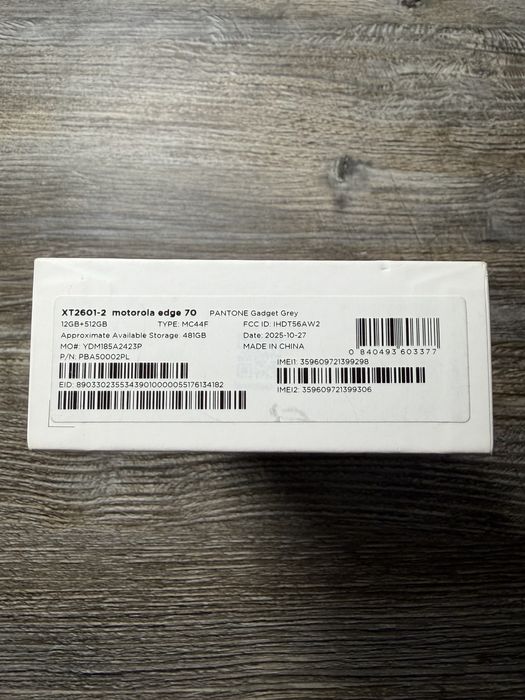 Motorola edge 70 12/512гб