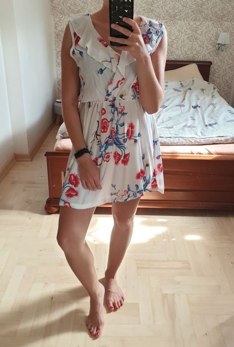 Letnia sukienka w kwiaty