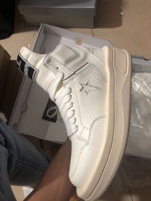 Rick Owens x Converse TURBOWPN Milk