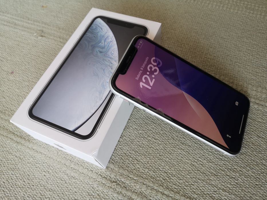 iPhone Xr 128GB oryginalna bateria 86%