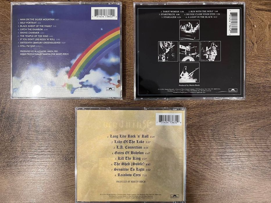 Rainbow CD  3 альбоми