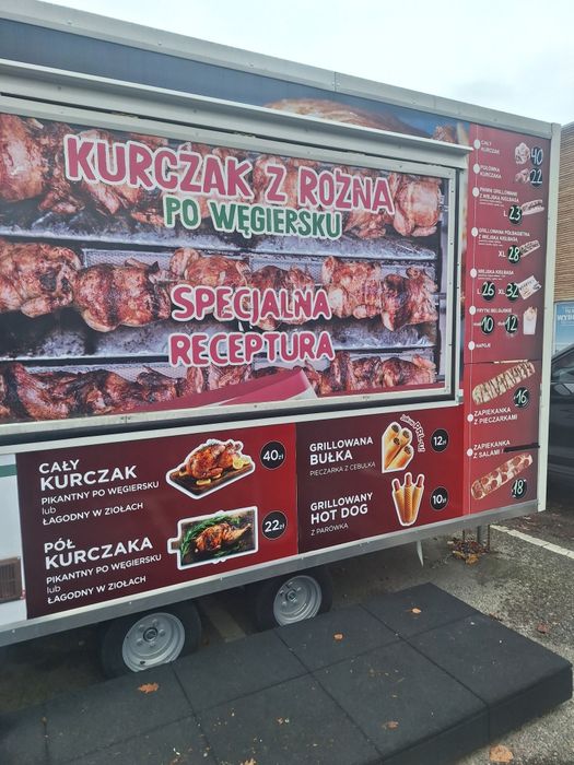 Wynajmę przyczepę gastronomiczną z rożnem
