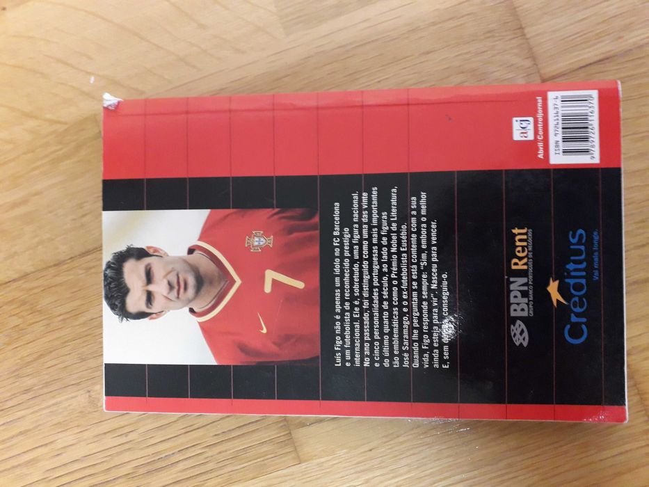LIVRO "Figo - Nascido para vencer" de Toni Frieros (portes incluídos)