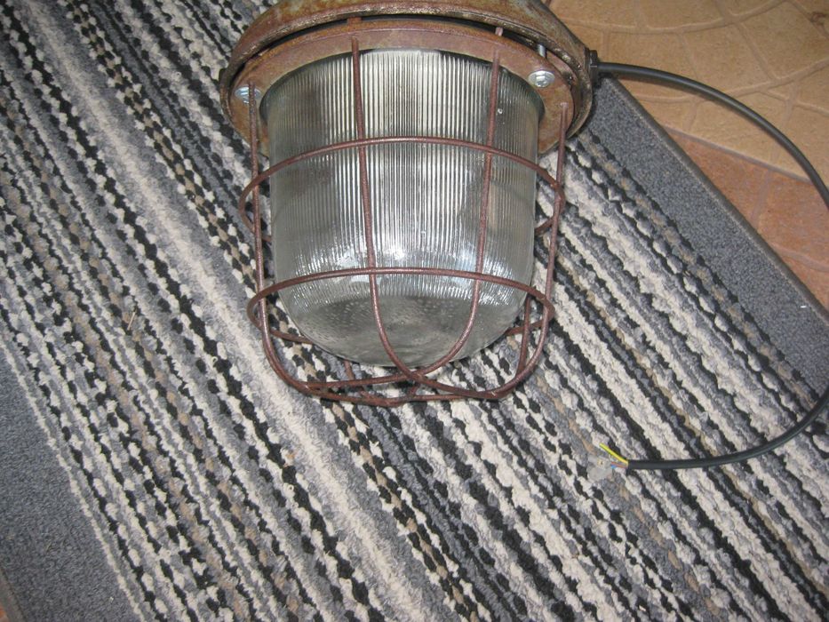 Lampa przemysłowa loft industrial ard deco