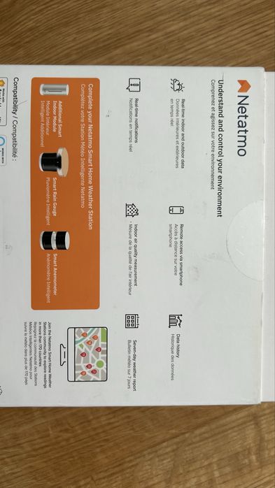 Stacja pogodowa netatmo Smart Home Weather Station HomeKit