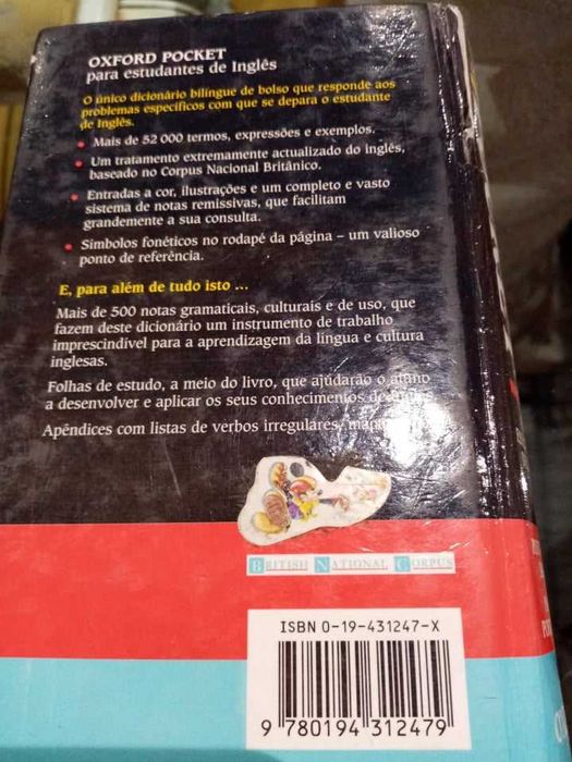 Dicionário Inglês Oxford Pocket
