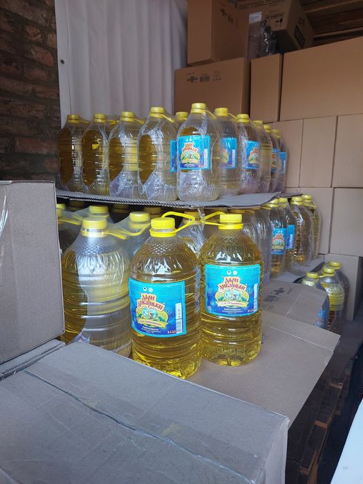 Олія соняшникова 5л рафінована