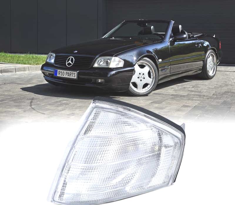 PISCA FRONTAL ESQUERDO MERCEDES SL W129 89-98 BRANCO