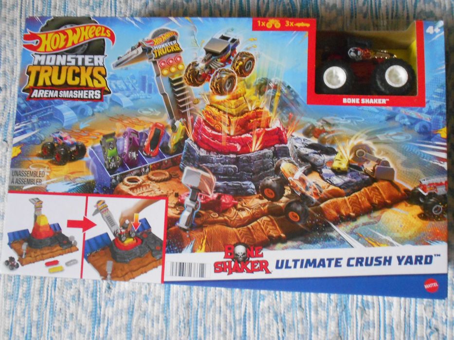 Hotwheels- arena smashes e puzzles NOVO