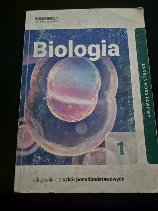 Książka do biologi dla klas 1