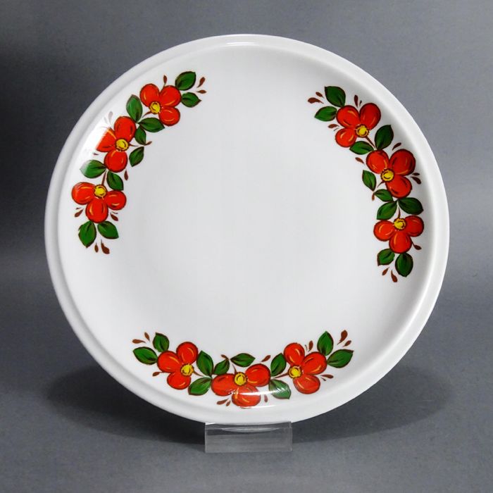 lata 70-te piękny talerz patera porcelanowa