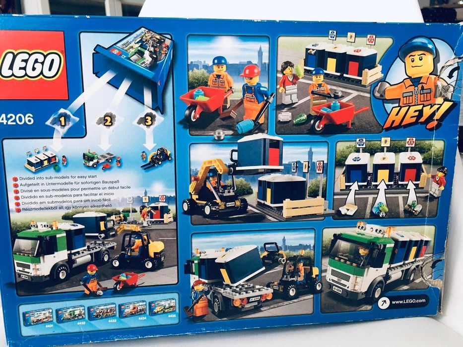 LEGO® 4206 City - Ciężarówka do recyklingu