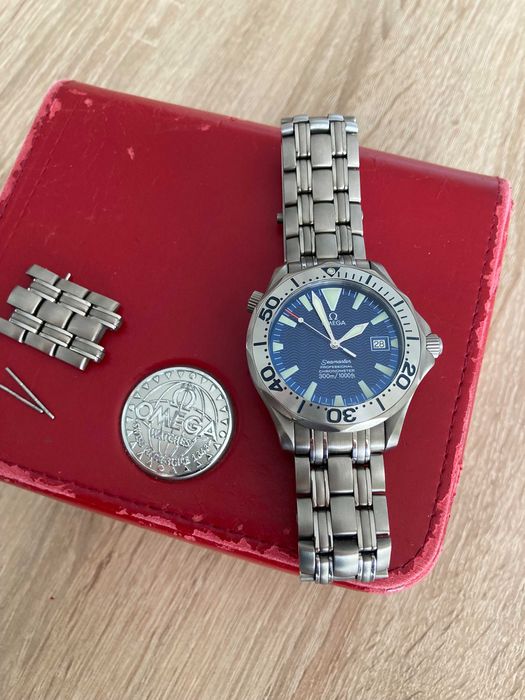 Omega Seamaster Diver 300M Electric Blue Titanium 2231.80