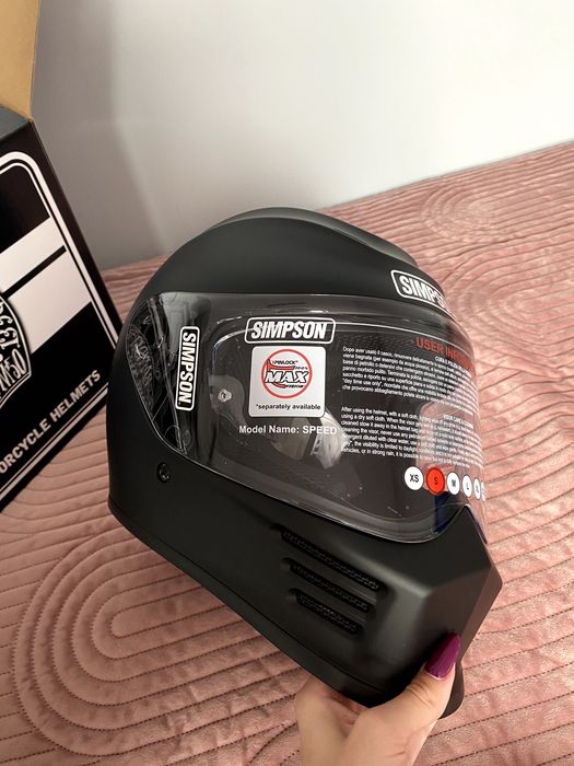 Kask motocyklowy Simpson ECE 22.06