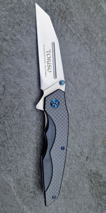 Nóż składany Tokisu 18434 – Carbon Fiber/G10, Taktyczny Folder, EDC