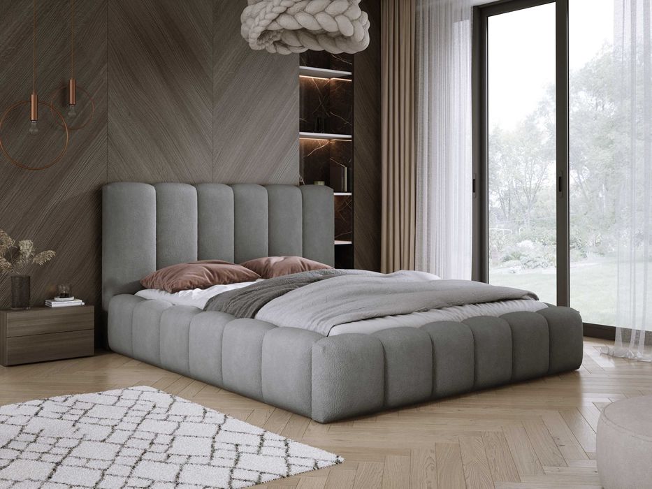 Łóżko Sypialnianie z Pojemnikiem + stelaż metalowy Sydney PRODUCENT