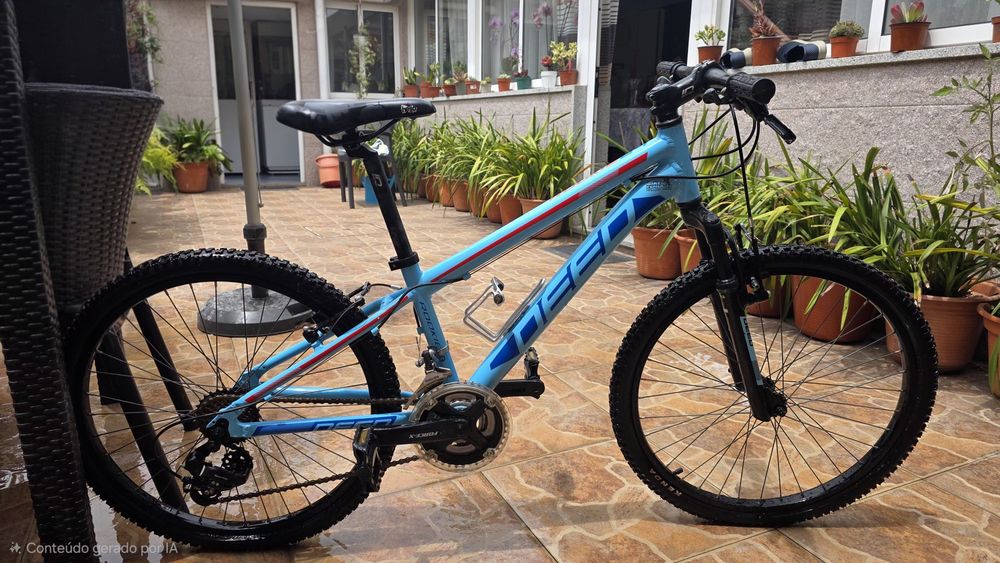 Bicicleta Rockrider 24" em excelente estado