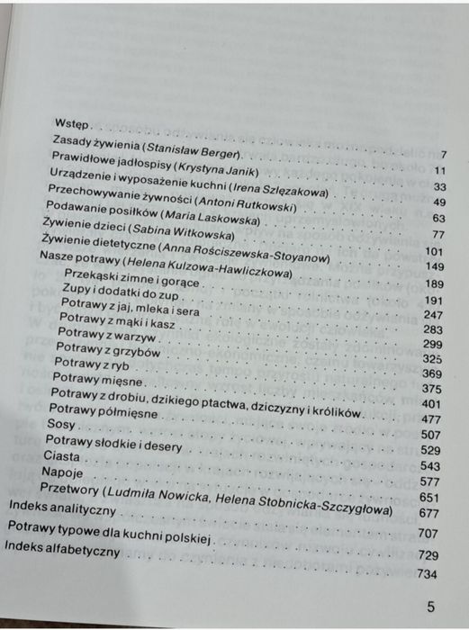 Kuchnia polska Książka kucharska  idealny stan