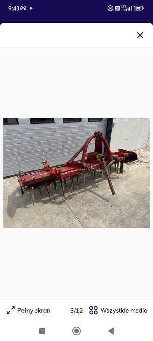 Belrecolt HRB 300 Brona aktywna wirowa 3m