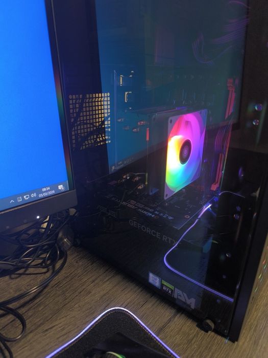PC Gaming 3050RTX 16 Ram + ecrã + Periféricos 3x Sem Juros