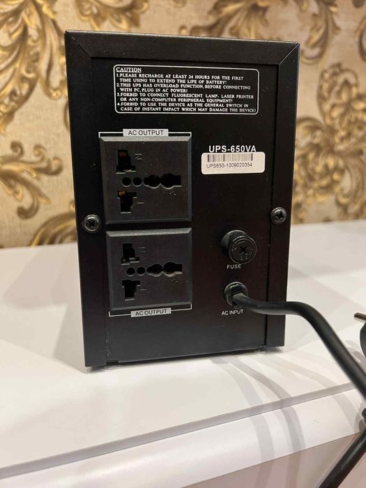 акустика SVEN CF-15 + ИБП Luxeon UPS-650A.