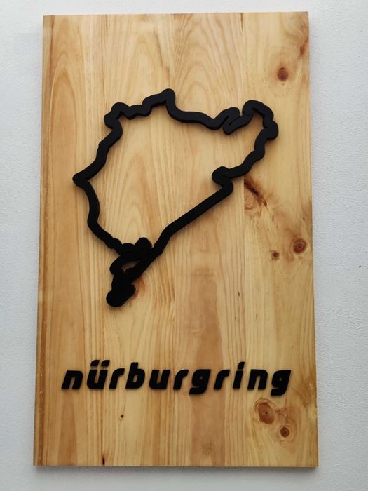 Pista em madeira Nürburgring Nordschleife