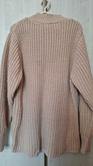 Ciepły sweter,luźny fason Zara roz.38-46