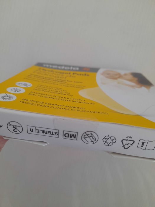 Almofadas de hidrogel da Medela