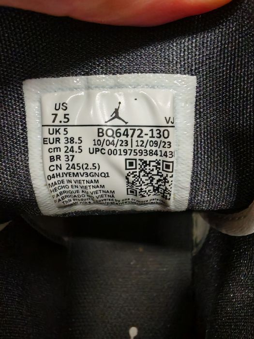 Nike air Jordan 1 r. 38.5