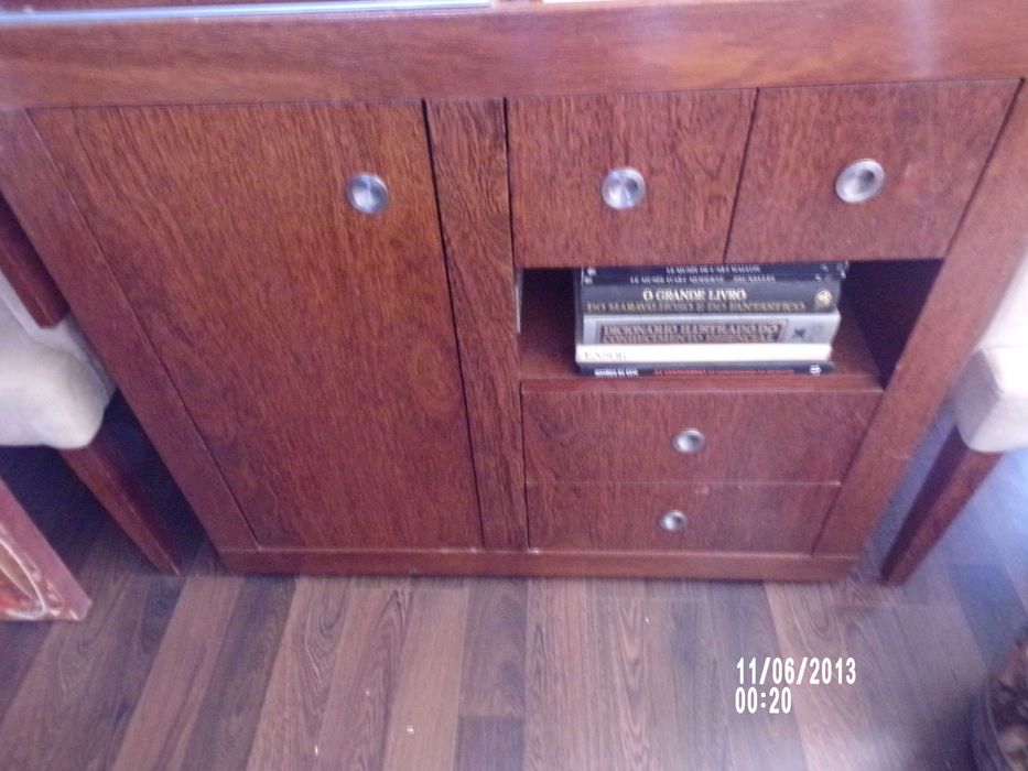 Carro/Móvel com fogão para flambear