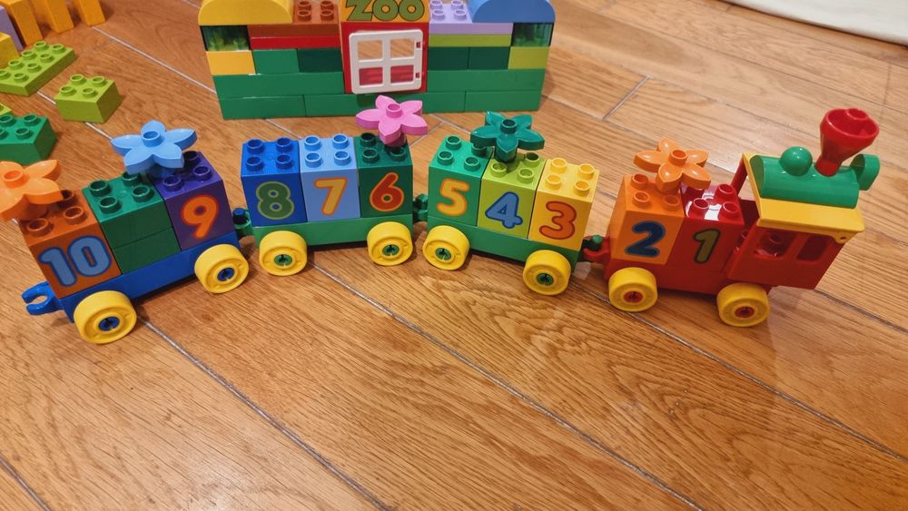 ***Klocki lego duplo wielki  zestaw oraz pudełko ***