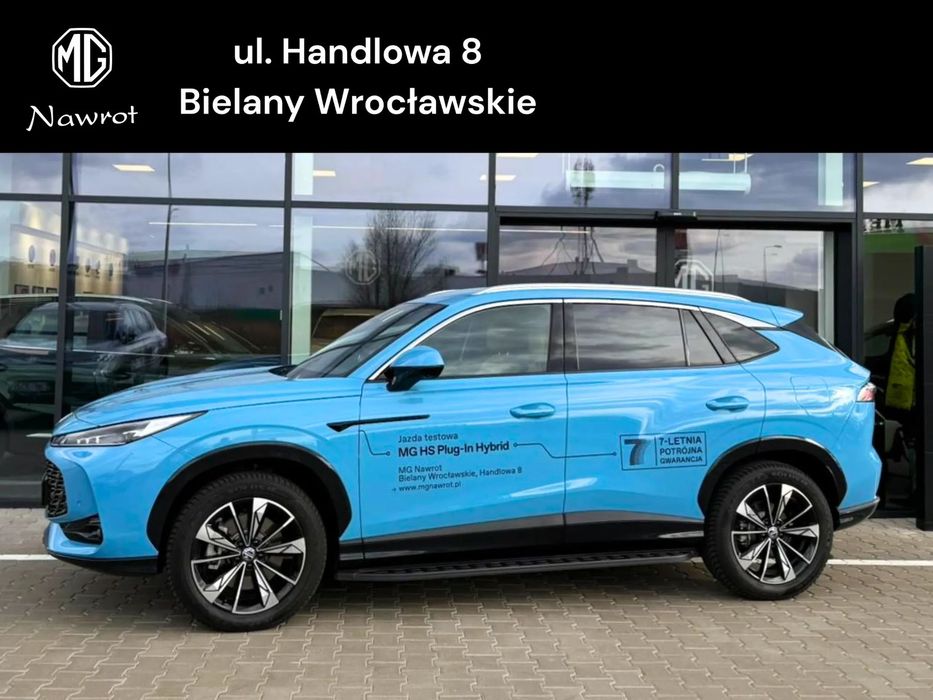 MG HS PHEV Plug-in samochód demonstracyjny dealera