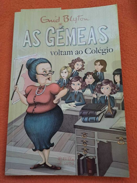 Portes Incluídos -"As Gémeas voltam ao Colégio" Volume 2 - Enid Blyton