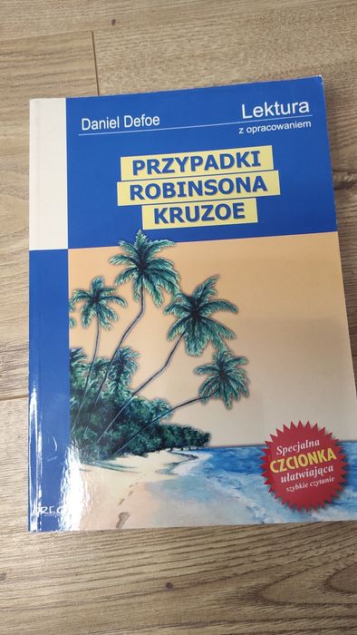 Książka Przypadki Robinsona Kruzoe, Daniel Defoe, lektura