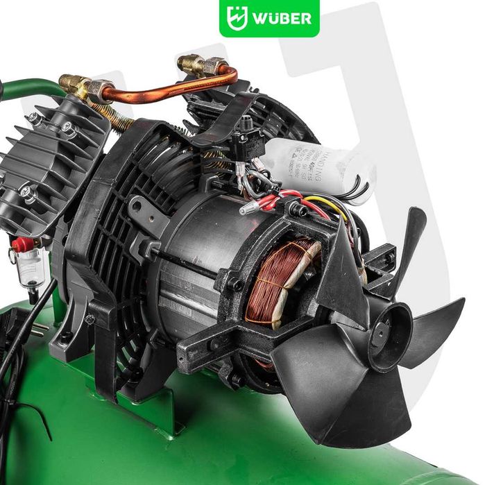 Kompresor olejowy 50l Dwu tłokowy