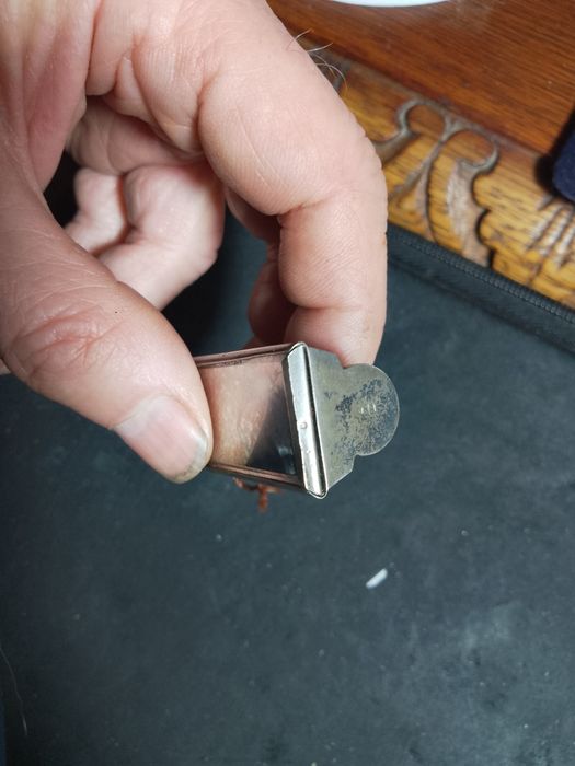 Stara szminka grawerowana