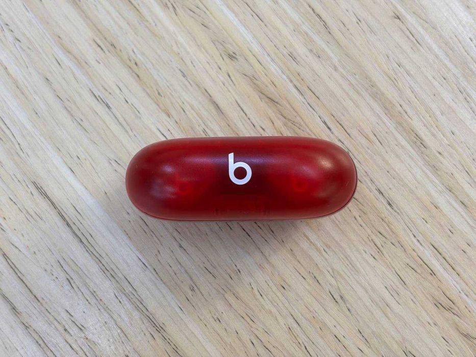 /8528/ б.в. TWS Beats by Dr. Dre Solo Buds Transparent Red (MUW03) Обмін Гарантія