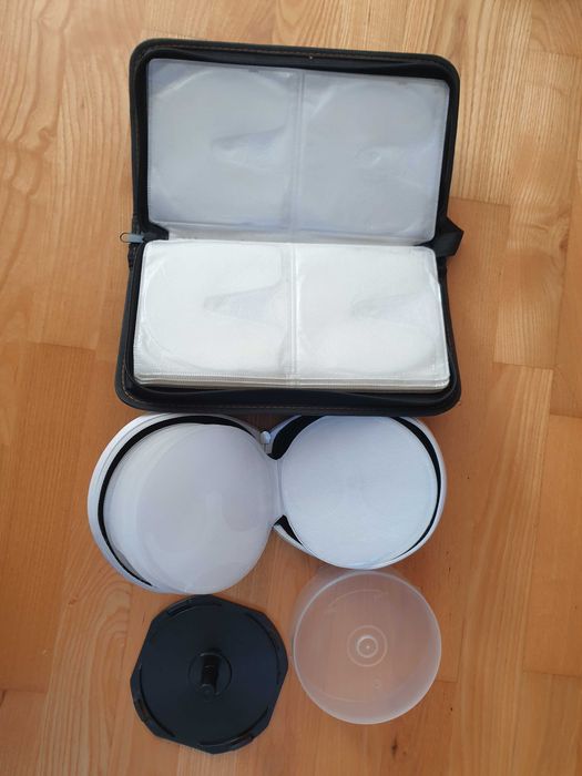 3 Etui Pokrowce na płyty CD DVD