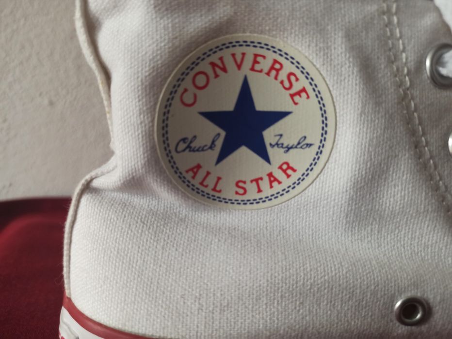 Trampki białe "Converse" rozm. EU 37,5  US 7 CM24