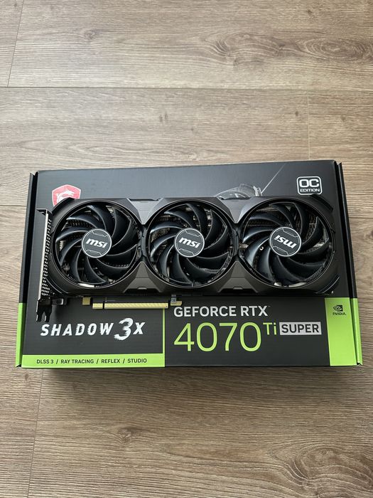 Відеокарта RTX 4070 ti Super 16gb GDDR6X 256bit
