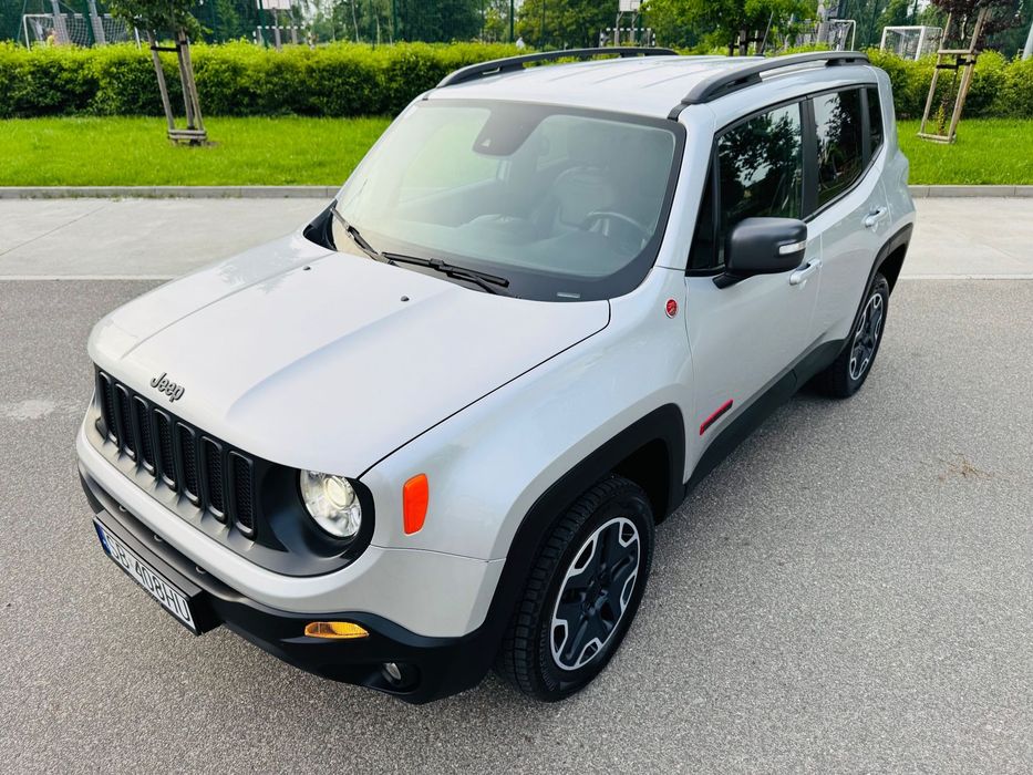 Jeep Renegade Automat 4X4 Grzane Skóry Distronic Xenon Navi Kamera Asyst Pasa Serwis