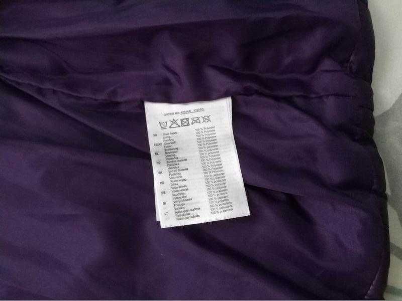 Фіолетова,демісезонна жилетка для дівчинки 3-4 р-dopo dopo