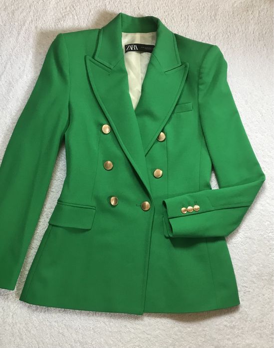 Двобортний блейзер жакет і брюки Zara