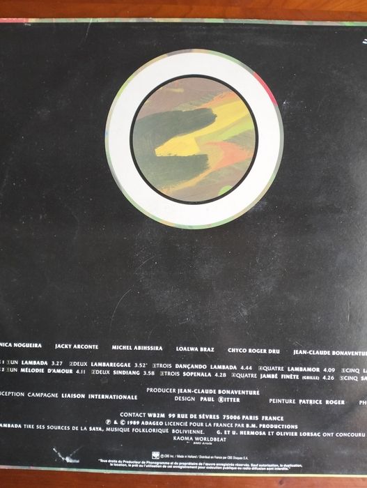 Disco de vinil LP Kaoma - Wolrdbeat